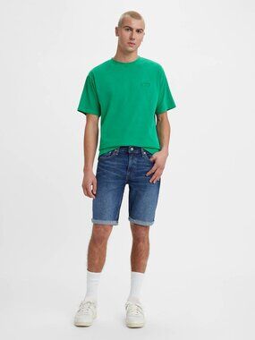 LEVI'S 511 Slim Stretch 10"-11" Rind Wash Cotton Blend Denim Shorts, Size 34